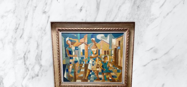 Quadro As Lavandeiras