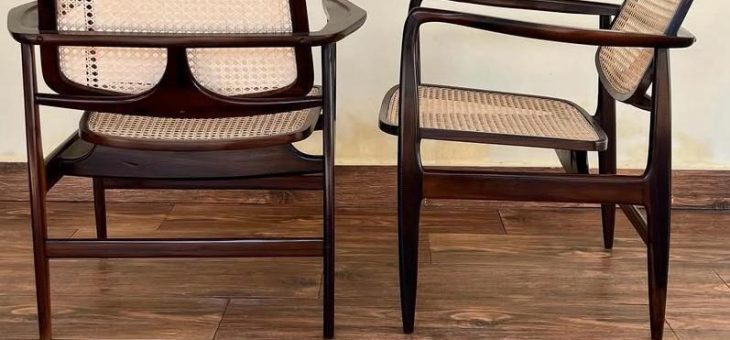 Par de cadeiras de Braço – JOAQUIM TENREIRO